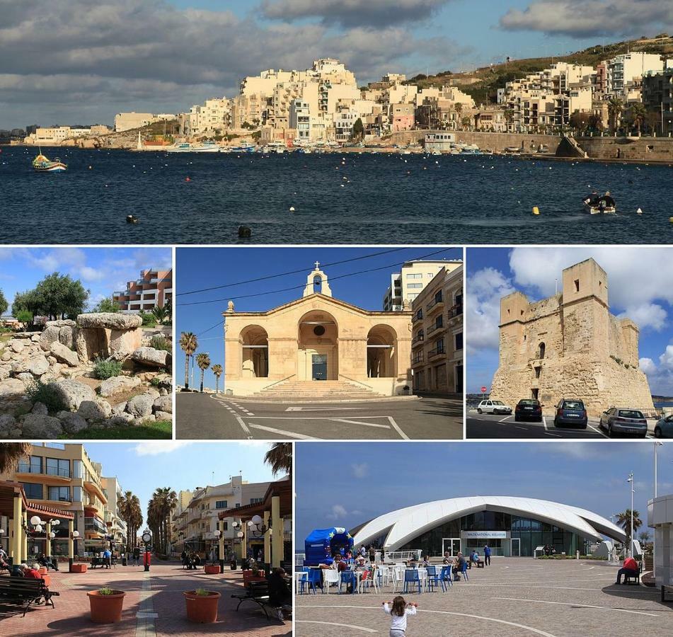 Crescent Court F Lejlighed San Pawl il-Baħar Eksteriør billede