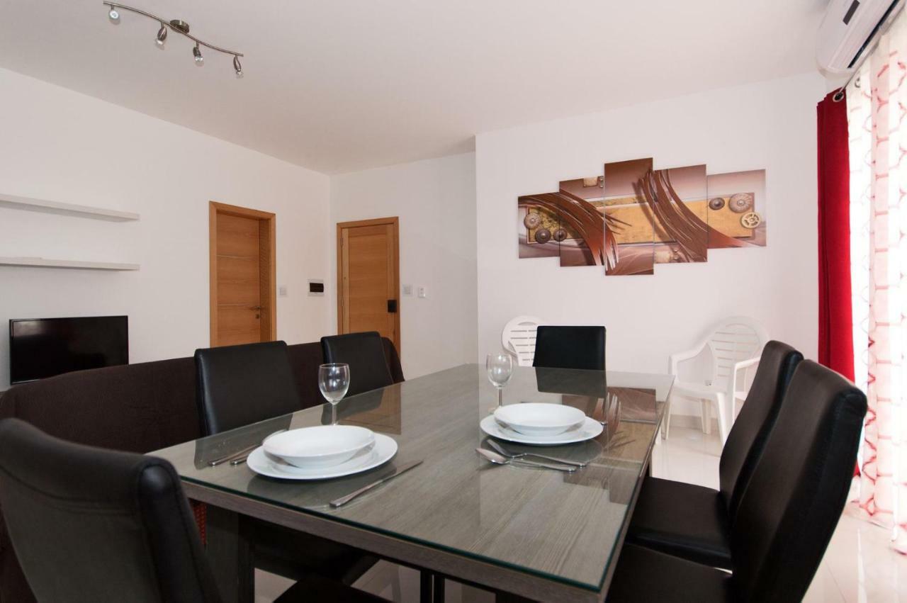 Crescent Court F Lejlighed San Pawl il-Baħar Eksteriør billede